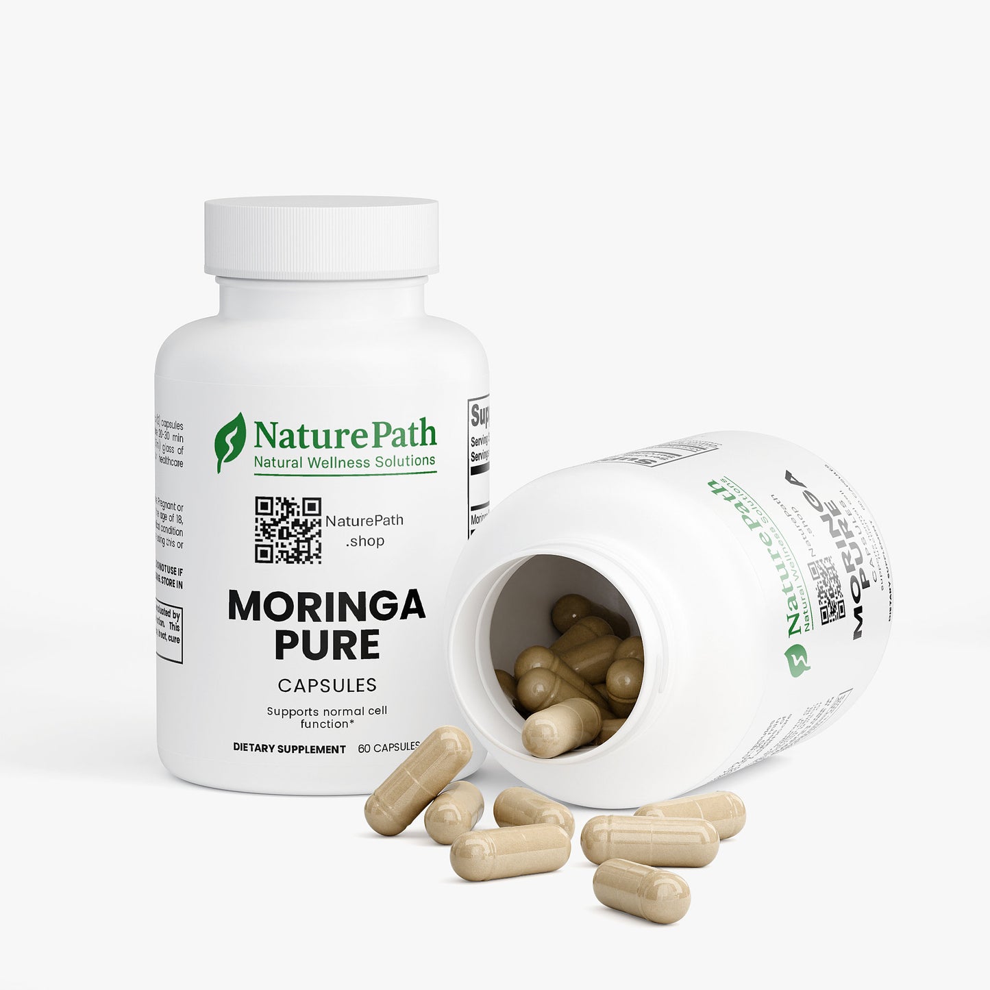 Moringa Pure - Organic Moringa Oleifera Leaf Capsules